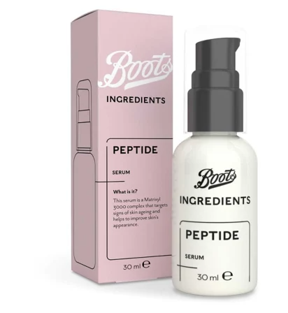 Boots Ingredients Peptide Serum 30Ml